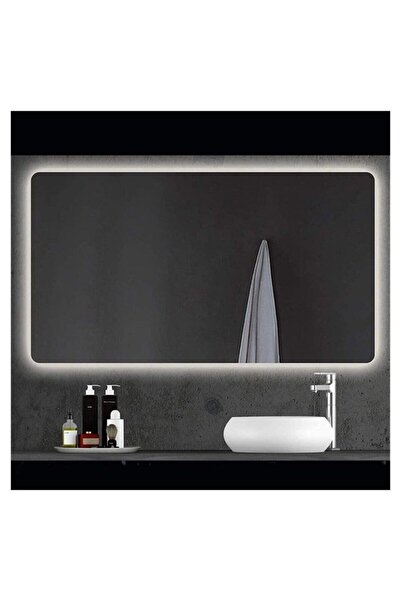 80x120 cm Ledli Ayna Banyo Aynası Dekoratif Ayna Boy Ayna Salon Duvar Ayna