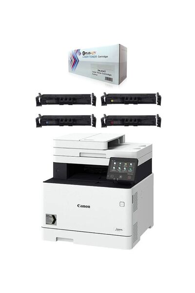 Canon I-sensys Mf657cdw Wıfı Tam Dolu Muadil Tonerli Renkli Çok Fonksıyonlu Y...