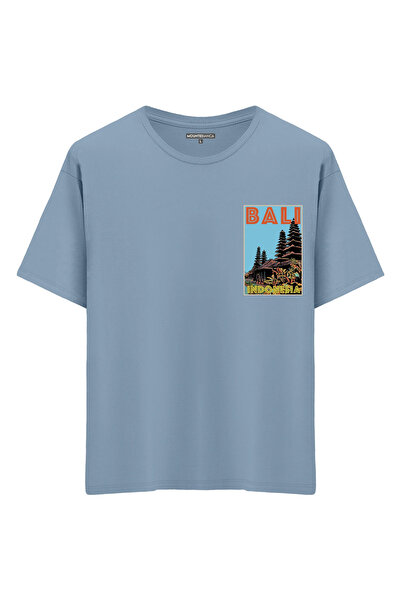 Mounte Bianca Unisex Bali - Oversize kroj T-shirt