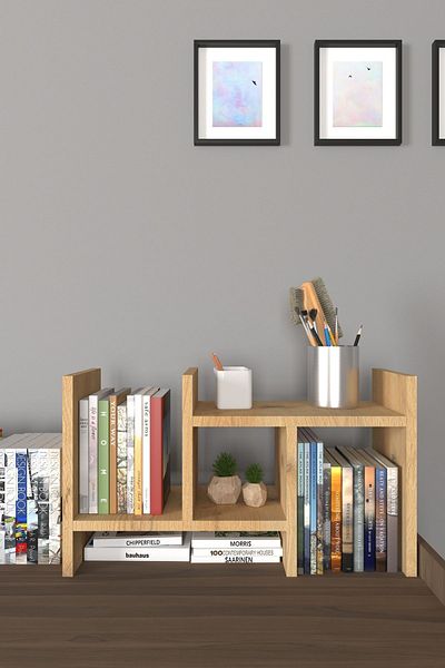 Mirobi Arles 2 - Table Organizer with Adjustable Shelf and Two Shelves