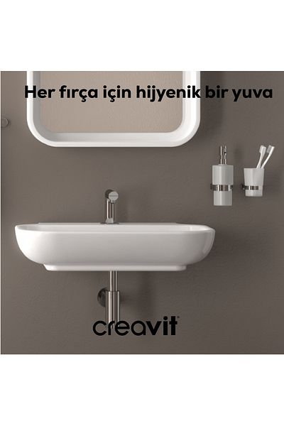 Creavit موزع الصابون السائل رويال (مع الزجاج)