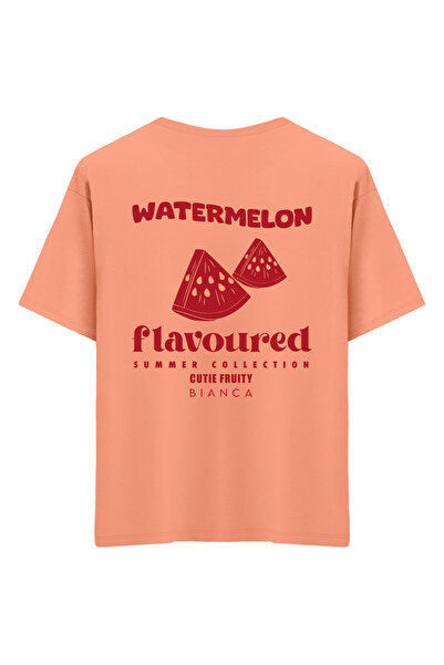 Mounte Bianca Unisex lubenica - Oversize kroj T-shirt