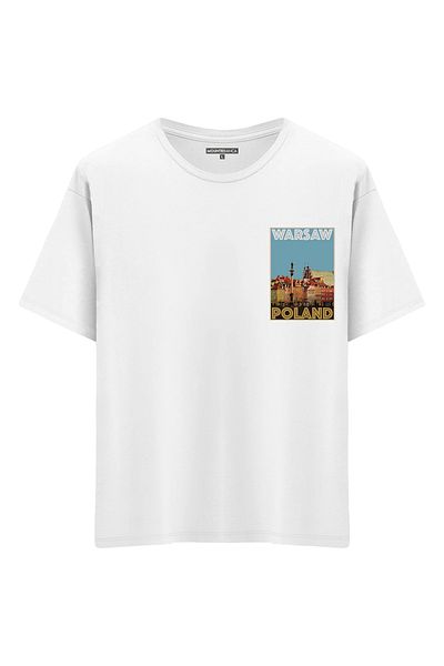 Mounte Bianca Unisex Warsaw - Μπλουζάκι Oversize