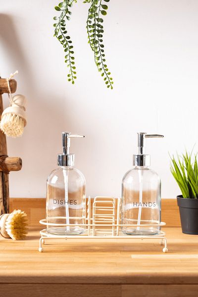 FH finehome Nova 2-Pece Dispenser υγρού σαπουνιού με βάση Cappucino