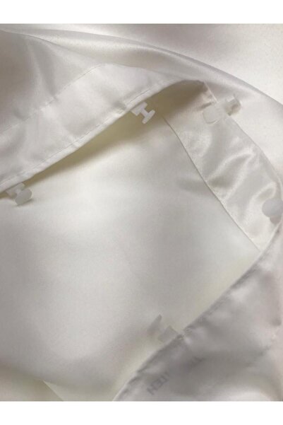 ELMAS PRIME White Satin Sunshade - Glass Single Wing, 1st Quality