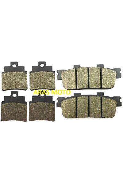 ARASMOTO Sym Joymax 250i Ön Ve Arka Fren Balata Seti 2009-2015 A Kalite -arasmto