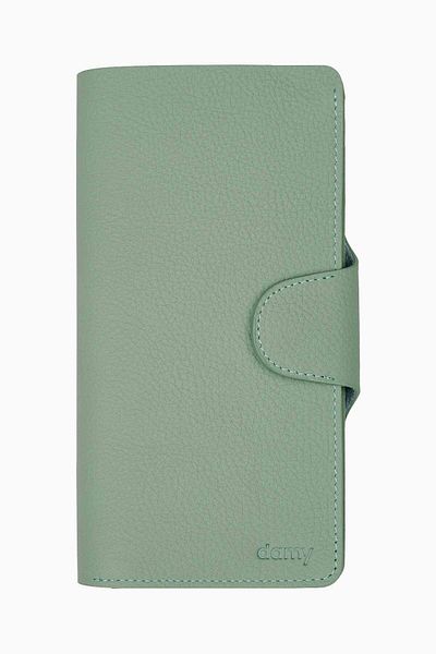DAMY Men's Leather Wallet & Card Holder - Women's Wallet 805