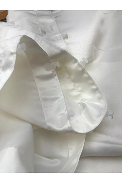 ELMAS PRIME White Satin Sunshade - Glass Single Wing, 1st Quality