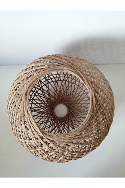 Özel Tasarım Avize Abajur Lambader Keten Jüt Ip Başlık