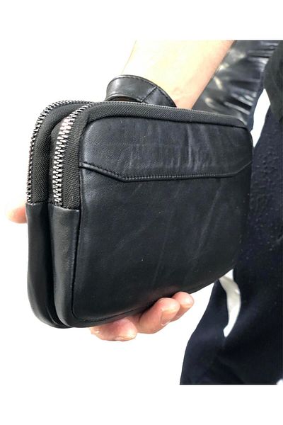 Sir Cliffson Men's Genuine Leather Handbag