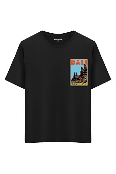 Mounte Bianca Unisex Bali - Oversize kroj T-shirt