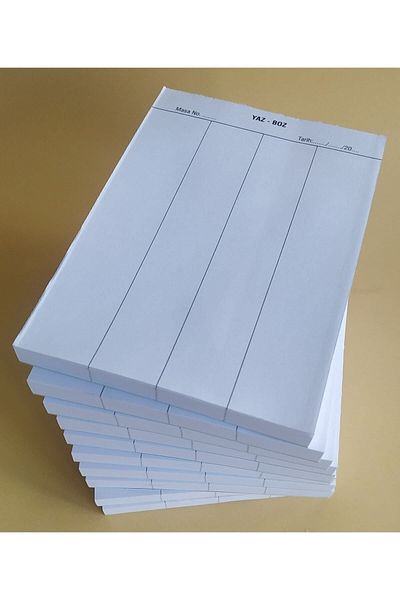 DEFTERSAN Puzzle Playing Paper, Scoreboard 100 Pieces of 10 Volumes (14.5 X 10 cm)