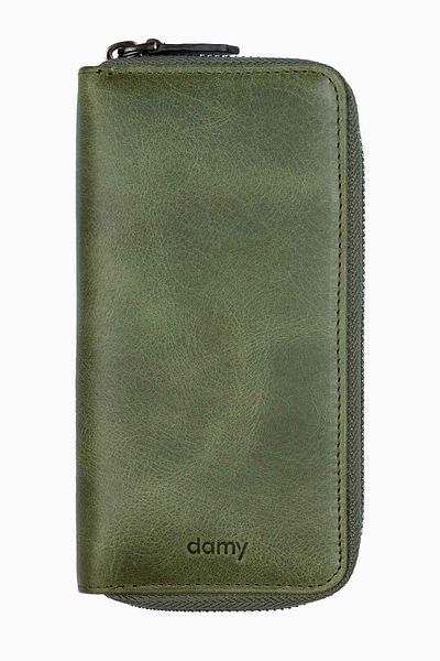 DAMY Men's Leather Wallet and Card Holder - Women's Wallet 833
