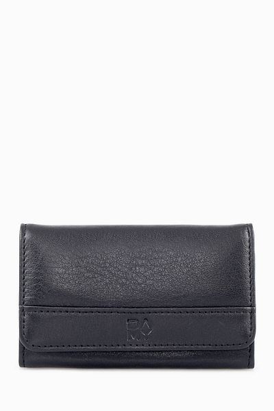 DAMY Women's Leather Wallet and Keychain - Men's Card Holder 703