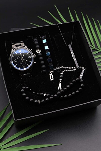 Northwatch Özel Kutulu Erkek Saati - Erkek Kombini - Saat Seti /