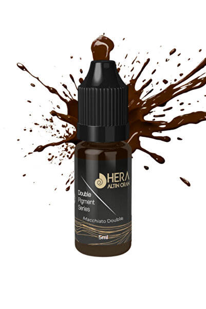 Hera Altın Oran 5ml Kalıcı Makyaj Ve Microblading Boyası Macchiato Double
