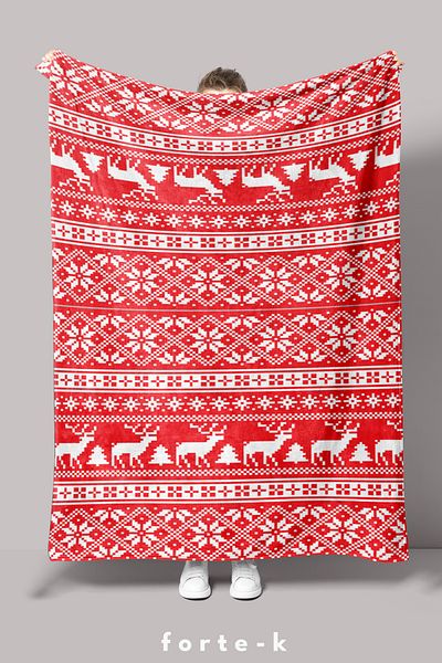 Fortek Home Digital Printed Fleece Blanket - Fleece Blanket - 130X160 cm