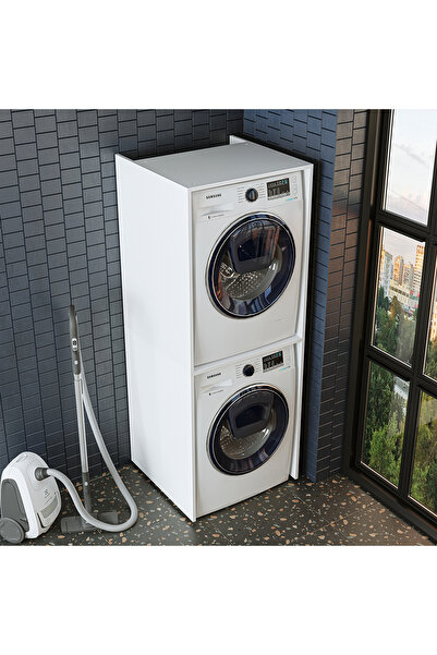 ROOMART Banyo Dolabı Çamaşır Ve Kurutma Makinesi Dolabı
