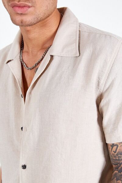 Manche Cămașă pentru bărbați - Stone Apaç Guler, Mes 116775 -01