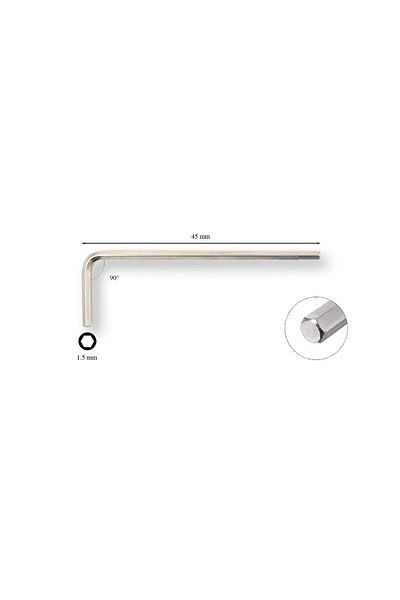 CETA FORM 1.5 Mm L Short - ALYAN Key L/1.5