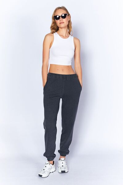 Edition Fit Anthracite Regular Fit Jogging Sweatpants - Πτυσσόμενο/Χλωμό εφέ ...