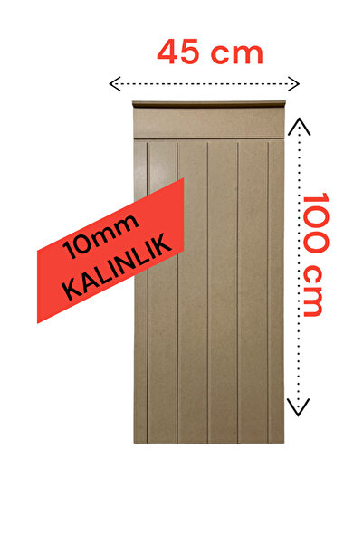varje Dekoratif Duvar Paneli ( 45 X 100 Cm ) Boyanabilir Ahşap 10 Mm Ham Mdf ...