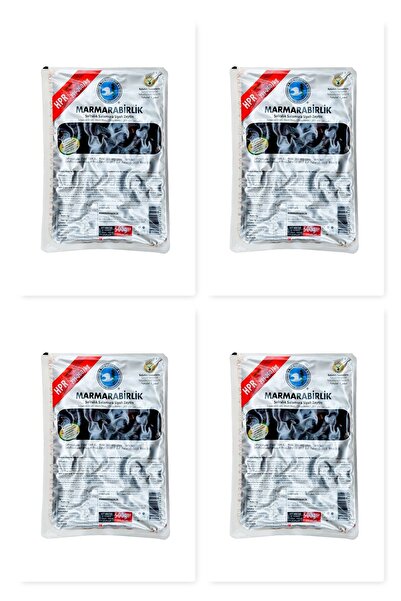 MarmaraBirlik Siyah Zeytin Doğal Salamura 4 Adet 500 gr Paket