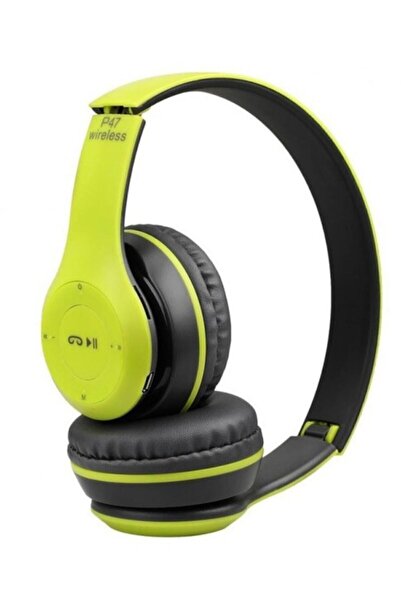 BLN (ÇKR) P47 Wireless 5.0 Edr Bluetooth Kablosuz Mp3 Çalar Kulaklık P47