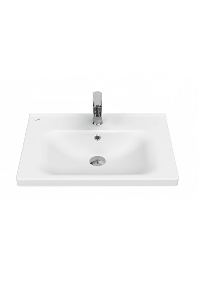 Creavit Eksen Etajerli Lavabo 65 cm Beyaz