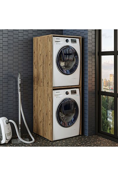 ROOMART Banyo Dolabı Çamaşır Ve Kurutma Makinesi Dolabı