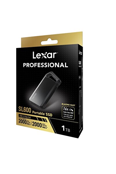 Lexar Professional SL600 1TB 2000MB/sn Taşınabilir SSD LSL600X001T-RNBNG