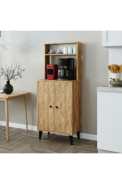 ROOMART MARA 2 KAPAKLI ÇOK AMAÇLI DOLAP , KİLER DOLABI , KİTAPLIK