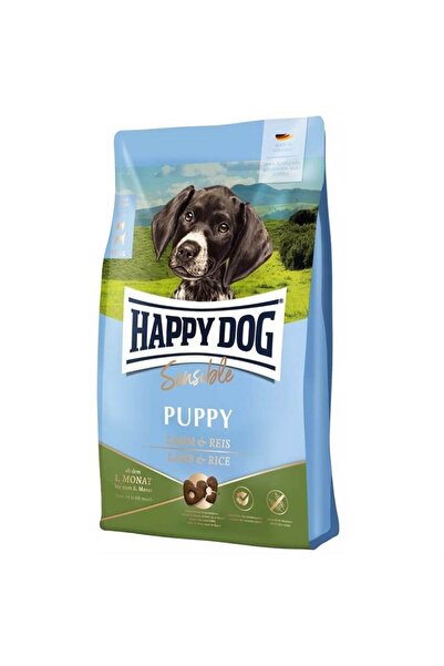 Happy Dog Puppy Kuzulu Ve Pirinçli Hassas Yavru Köpek Kuru Maması 10 Kg
