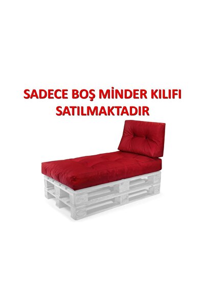 Dekoro -BOŞ KILIF - Dış Mekan Palet Minderi -KILIF SETİ- Bahçe Balkon Için KI...
