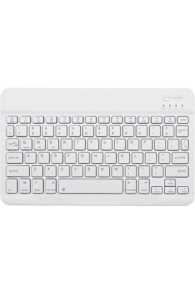 TECHNOM Tüm Cihazlara Uyumlu Akıllı Taşınabilir Şarj Edilebilir Kablosuz Bluetooth Klavye + Mause