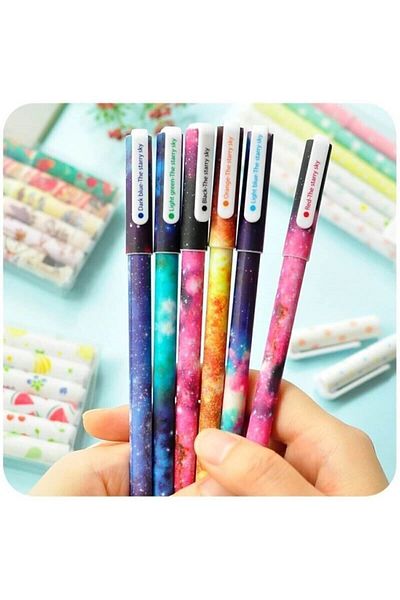 minidünyam Galaxy 6-Piece Ballpoint Pen Set