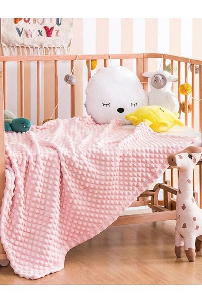 LC Waikiki LCW HOME Bud Patterned Wellsoft Baby Blanket 90x110 Cm