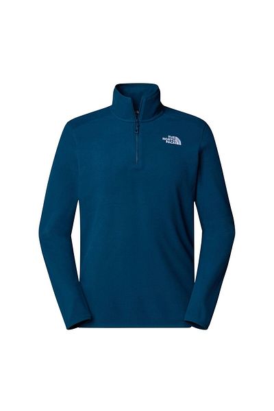 THE NORTH FACE Men's Fleece - m 100 Glacier, Short Zip, Blue-Xl, Nf0A855W1No1