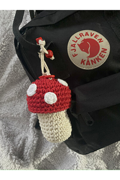 DiceLand Орта Бой Мантар Амигуруми Зар Кесе чанта - декоративен аксесоар