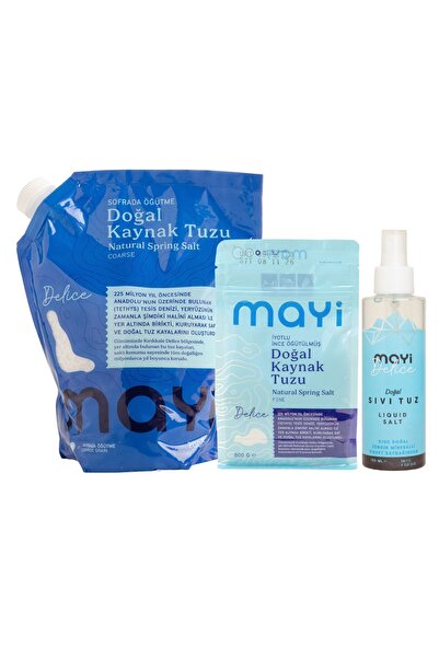 Mayi Tuz Irili Inceli Tuz Paketi