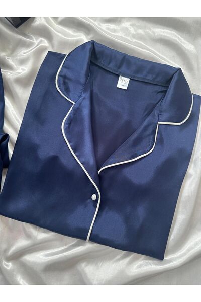 Lena Homewears Kadın Saten Moment 2' li Pijama Takımı