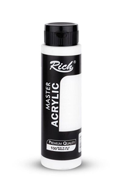 Rich MASTER AKRİLİK 500 CC BEYAZ Stok Kodu: AKR-500-01503
