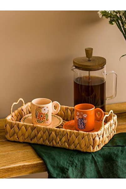 LC Waikiki Hasır Dekoratif Tepsi 30 Cm