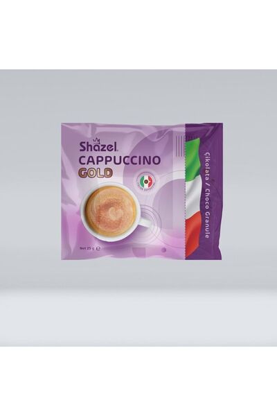 Shazel CAPPUCINO GRANÜL ÇİKOLATA İLE 25g Tek İçim