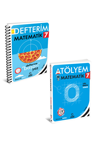 Arı Yayıncılık 7 Sınıf Matematik Atölye Defter Seti