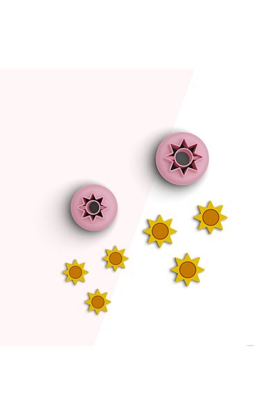 brocutters Mini Polymer Sun Clay - Ceramic, Cake Ornament and Jewelry Cut, No:366
