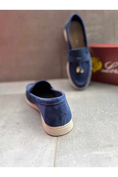 LP mocasini din piele intoarsa
