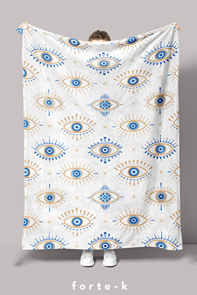 Fortek Home Digital Printed Fleece Blanket - Fleece Blanket - 130X160 cm