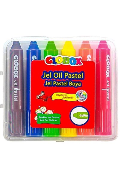 Globox علبة طلاء جل باستيل مكونة من 6 قطع
