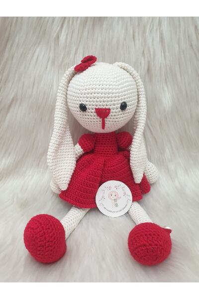 On marifet yün ve hobi dünyası Amigurumi Organik Örgü Oyuncak Tavşan